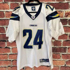 San Diego Chargers NFL Jersey Ryan Mathews #24 Men Size 48 Reebok Stitched White